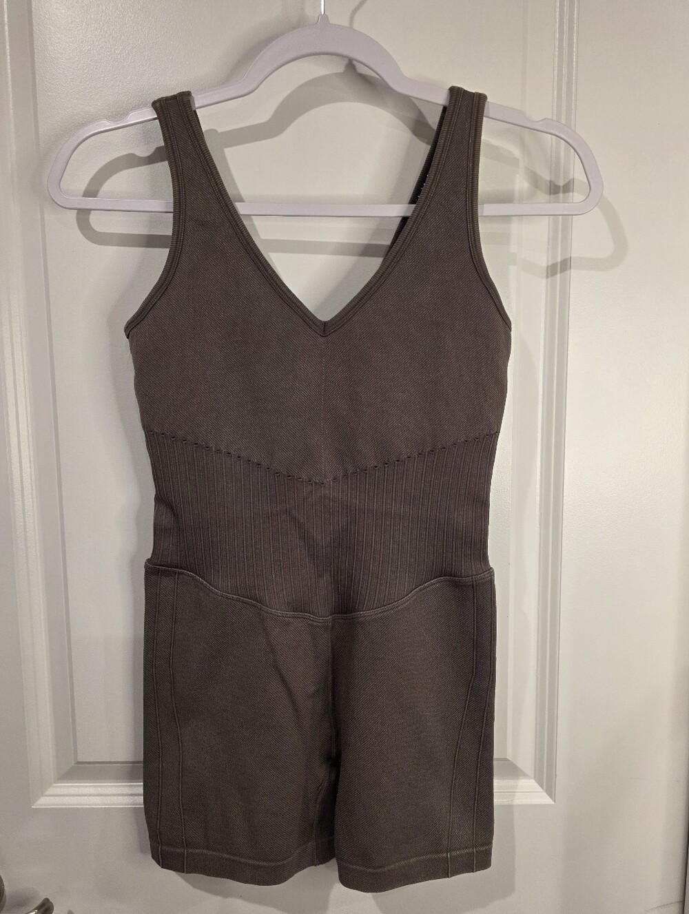 JoyLab Women's Seamless Short Active Bodysuit Romper